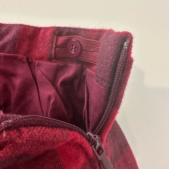 JACADI wool blend red skirt in size 3 - Picture 4 of 8